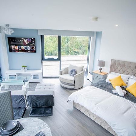 Excellent Studio Balcony Apartment In Sheffield Eksteriør bilde